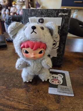 Hirono Grey Gravel Plush Road Journal